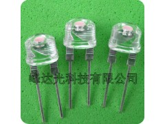 10mm草帽暖白光 草帽白燈 LED發(fā)光二極管-- 深圳市峰達(dá)光科技有限公司