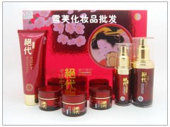 全新絕代霜嬌六合一，絕代霜嬌嫩膚養(yǎng)顏組合-- 廣西南寧市護(hù)膚精品化妝品公司銷(xiāo)售部