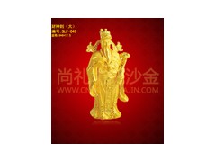 溫州哪里有做財神到電鑄絨沙金 SLF-049,價格多少?-- 樂清市尚禮坊工藝品有限公司