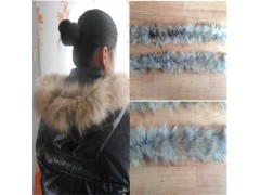 河北廠家供應(yīng)羽絨服貉子毛條 貉子帽條公司推薦棗強(qiáng)縣奧凱利皮草-- 棗強(qiáng)縣奧凱利皮草有限公司