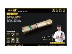 LED強光旋轉(zhuǎn)調(diào)焦手電筒NK-663-- 東莞市文寶堂電子有限公司