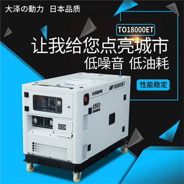大澤動力15千瓦無刷柴油發電機組-- 上海豹羅實業有限公司