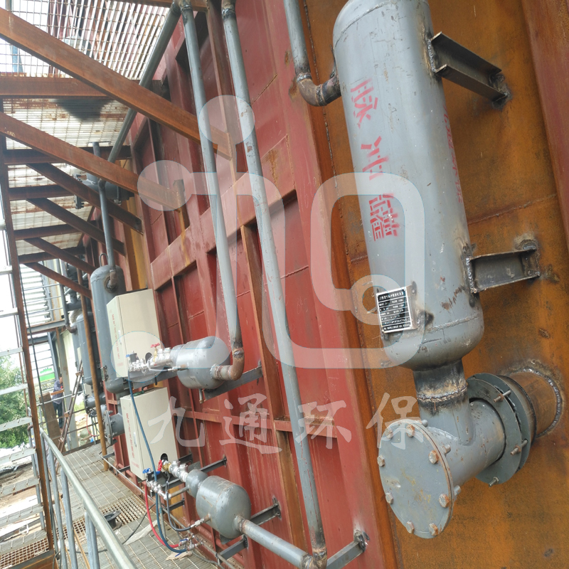 鍋爐脈沖激波吹灰器 工業鍋爐吹灰專用-- 鞏義市九通環保設備有限公司