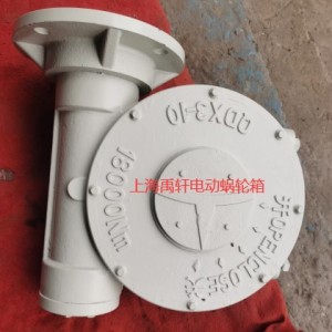 QDX3-D10蝶閥電動(dòng)渦輪箱，DN1400電動(dòng)