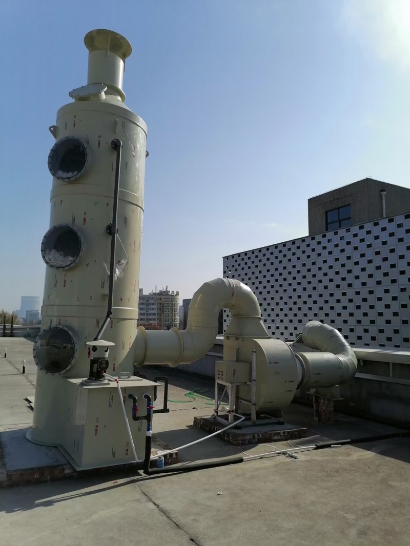 PP噴淋塔廠家 廢氣處理設(shè)備廠家 找陜西卓馳環(huán)保-- 陜西卓馳環(huán)保設(shè)備有限公司