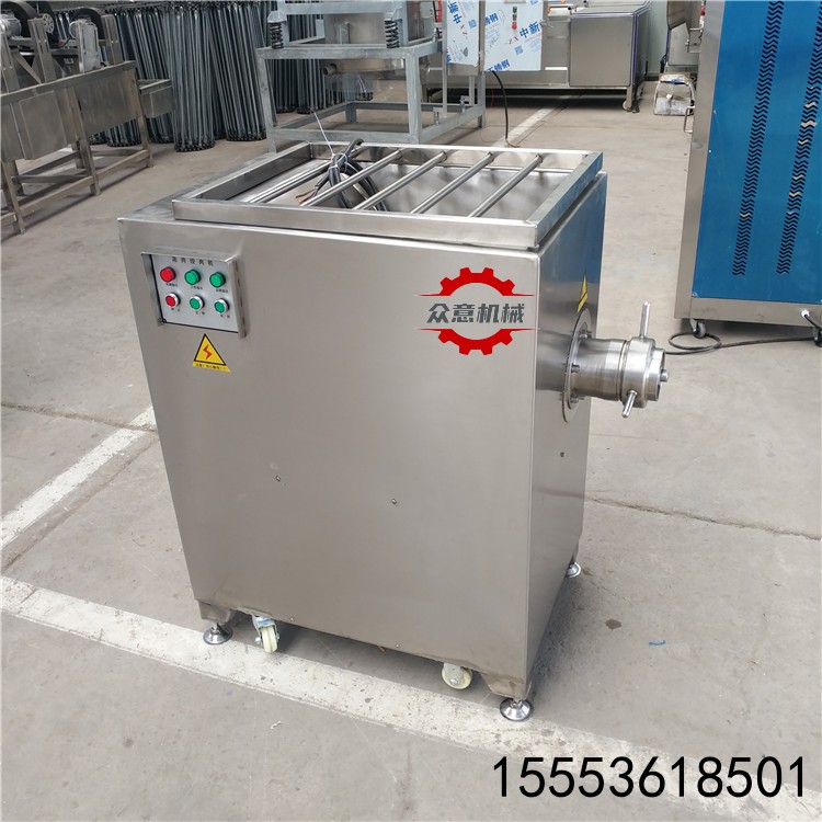 商用凍肉絞肉機(jī) 雞骨架絞肉機(jī) 食品廠(chǎng)專(zhuān)用絞肉機(jī)-- 諸城市眾意機(jī)械有限公司
